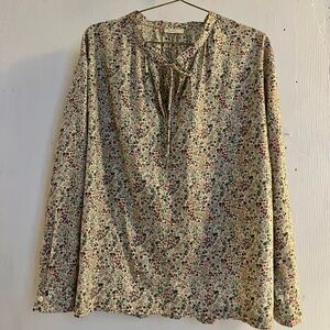 6397 Floral Print Blouse